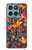 S3889 feuille d'érable Etui Coque Housse pour Motorola Edge 60 Fusion