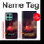 S3897 Espace nébuleuse rouge Etui Coque Housse pour Motorola Edge 60 Fusion