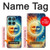 S3966 Soleil artistique et lune Etui Coque Housse pour Motorola Edge 60 Fusion