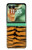 S0576 Tigre Peau Etui Coque Housse pour Motorola Razr 70+,60+, Razr+ (2026, 2025, 2024)