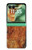 S1140 Bois graphique Etui Coque Housse pour Motorola Razr 60, Razr 2025