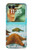 S1679 Étoile de mer plage de la mer Etui Coque Housse pour Motorola Razr 70+,60+, Razr+ (2026, 2025, 2024)