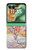 S2450 Van Gogh Fleur de Pêcher Etui Coque Housse pour Motorola Razr 70+,60+, Razr+ (2026, 2025, 2024)