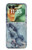 S2689 Bleu Marbre Texture Imprimé graphique Etui Coque Housse pour Motorola Razr 70+,60+, Razr+ (2026, 2025, 2024)