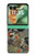 S2699 Ito Jakuchu Coq Etui Coque Housse pour Motorola Razr 60, Razr 2025