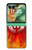 S2803 Feu Rouge Diable Lance Symbole Etui Coque Housse pour Motorola Razr 70+,60+, Razr+ (2026, 2025, 2024)