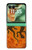S2901 Lezard Art autochtone Etui Coque Housse pour Motorola Razr 70+,60+, Razr+ (2026, 2025, 2024)