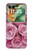 S2943 Rose rose Etui Coque Housse pour Motorola Razr 70+,60+, Razr+ (2026, 2025, 2024)