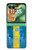 S2990 Suède Football Football Etui Coque Housse pour Motorola Razr 70+,60+, Razr+ (2026, 2025, 2024)