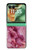 S3052 Rose Marbre Imprimé graphique Etui Coque Housse pour Motorola Razr 70+,60+, Razr+ (2026, 2025, 2024)