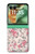 S3095 Motif Rose millésimé Etui Coque Housse pour Motorola Razr 70+,60+, Razr+ (2026, 2025, 2024)