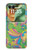S3273 Fleur Ligne Motif Art Etui Coque Housse pour Motorola Razr 70+,60+, Razr+ (2026, 2025, 2024)
