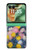 S3342 Claude Monet Chrysanthèmes Etui Coque Housse pour Motorola Razr 70+,60+, Razr+ (2026, 2025, 2024)