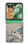 S3350 Utagawa Hiroshige Tambour Pont Yuhi Hill à Meguro Etui Coque Housse pour Motorola Razr 70+,60+, Razr+ (2026, 2025, 2024)