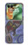S3387 Platypus Art aborigène d'Australie Etui Coque Housse pour Motorola Razr 70+,60+, Razr+ (2026, 2025, 2024)