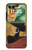 S3453 Africaine Reine Néfertiti Silhouette Etui Coque Housse pour Motorola Razr 70+,60+, Razr+ (2026, 2025, 2024)