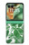 S3457 Papier Palm Monstera Etui Coque Housse pour Motorola Razr 70+,60+, Razr+ (2026, 2025, 2024)
