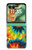 S3459 tie Dye Etui Coque Housse pour Motorola Razr 70+,60+, Razr+ (2026, 2025, 2024)