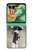 S3495 Microphone millésimé Etui Coque Housse pour Motorola Razr 70+,60+, Razr+ (2026, 2025, 2024)