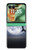 S3510 Dauphin Lune Nuit Etui Coque Housse pour Motorola Razr 70+,60+, Razr+ (2026, 2025, 2024)