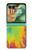 S3675 Tâche de couleur Etui Coque Housse pour Motorola Razr 70+,60+, Razr+ (2026, 2025, 2024)