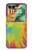S3675 Tâche de couleur Etui Coque Housse pour Motorola Razr 70+,60+, Razr+ (2026, 2025, 2024)