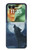 S3693 Pleine lune du loup blanc sinistre Etui Coque Housse pour Motorola Razr 70+,60+, Razr+ (2026, 2025, 2024)