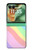 S3810 Vague d'été licorne pastel Etui Coque Housse pour Motorola Razr 70+,60+, Razr+ (2026, 2025, 2024)