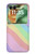 S3810 Vague d'été licorne pastel Etui Coque Housse pour Motorola Razr 70+,60+, Razr+ (2026, 2025, 2024)
