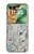 S3882 Carte de vol en route Etui Coque Housse pour Motorola Razr 70+,60+, Razr+ (2026, 2025, 2024)