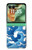 S3901 Vagues esthétiques de l'océan de tempête Etui Coque Housse pour Motorola Razr 70+,60+, Razr+ (2026, 2025, 2024)