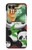 S3929 Panda mignon mangeant du bambou Etui Coque Housse pour Motorola Razr 70+,60+, Razr+ (2026, 2025, 2024)