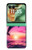 S3980 Dauphin, coucher de soleil, Voie lactée Etui Coque Housse pour Motorola Razr 70+,60+, Razr+ (2026, 2025, 2024)