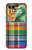 S3983 Texture de tissu LGBTQ Etui Coque Housse pour Motorola Razr 70+,60+, Razr+ (2026, 2025, 2024)