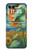 S4019 Tournesol style Van Gogh Etui Coque Housse pour Motorola Razr 70+,60+, Razr+ (2026, 2025, 2024)