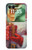 S4029 Coffret cadeau de Noël avec Père Noël souriant Etui Coque Housse pour Motorola Razr 70+,60+, Razr+ (2026, 2025, 2024)