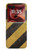 S2231 Noir et Jaune Ligne de risque rayé Etui Coque Housse pour Motorola Razr 70 Ultra, 60 Ultra, 50 Ultra, Ultra 2026, Ultra 2025