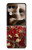 S2414 Rouge Fleur amandier Van Gogh Etui Coque Housse pour Motorola Razr 70 Ultra, 60 Ultra, 50 Ultra, Ultra 2026, Ultra 2025