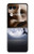 S3510 Dauphin Lune Nuit Etui Coque Housse pour Motorola Razr 60 Ultra, Razr Ultra 2025