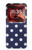 S3533 Bleu à pois Etui Coque Housse pour Motorola Razr 70 Ultra, 60 Ultra, 50 Ultra, Ultra 2026, Ultra 2025