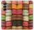 S0080 macarons Etui Coque Housse pour Samsung Galaxy Z Fold 7