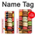 S0080 macarons Etui Coque Housse pour Samsung Galaxy Z Fold 7