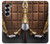 S0270 chocolat Etui Coque Housse pour Samsung Galaxy Z Fold 7