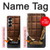 S0270 chocolat Etui Coque Housse pour Samsung Galaxy Z Fold 7