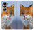 S0417 Renard Etui Coque Housse pour Samsung Galaxy Z Fold 7