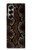 S0553 serpent Peau Etui Coque Housse pour Samsung Galaxy Z Fold 7