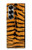 S0576 Tigre Peau Etui Coque Housse pour Samsung Galaxy Z Fold 7