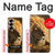 S1046 Le Roi Lion de la forêt Etui Coque Housse pour Samsung Galaxy Z Fold 7