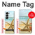 S1117 Étoiles de mer sur la plage Etui Coque Housse pour Samsung Galaxy Z Fold 7