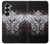 S1434 Crâne Tatouage Motard Aile Etui Coque Housse pour Samsung Galaxy Z Fold 7